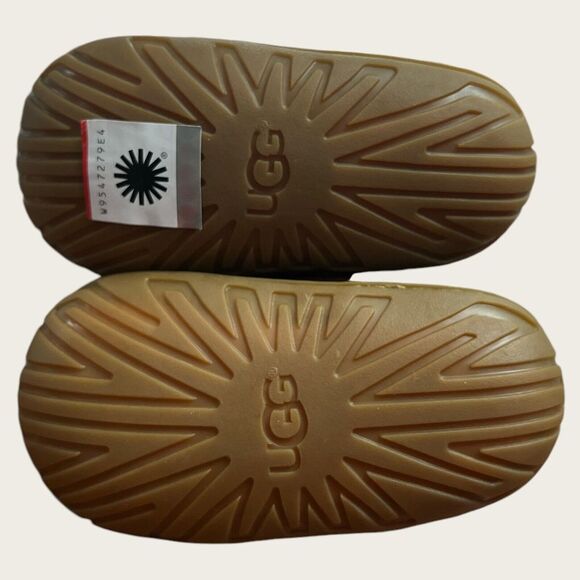 UGG Baby Stout Santore Close Bump Toe Sandals Size US 5 Brown 101991GT - Picture 7 of 8